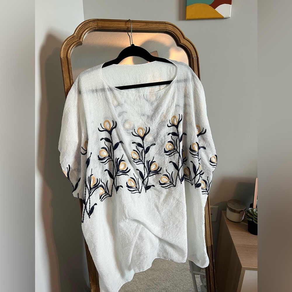 Linen Bathing Suit Coverup